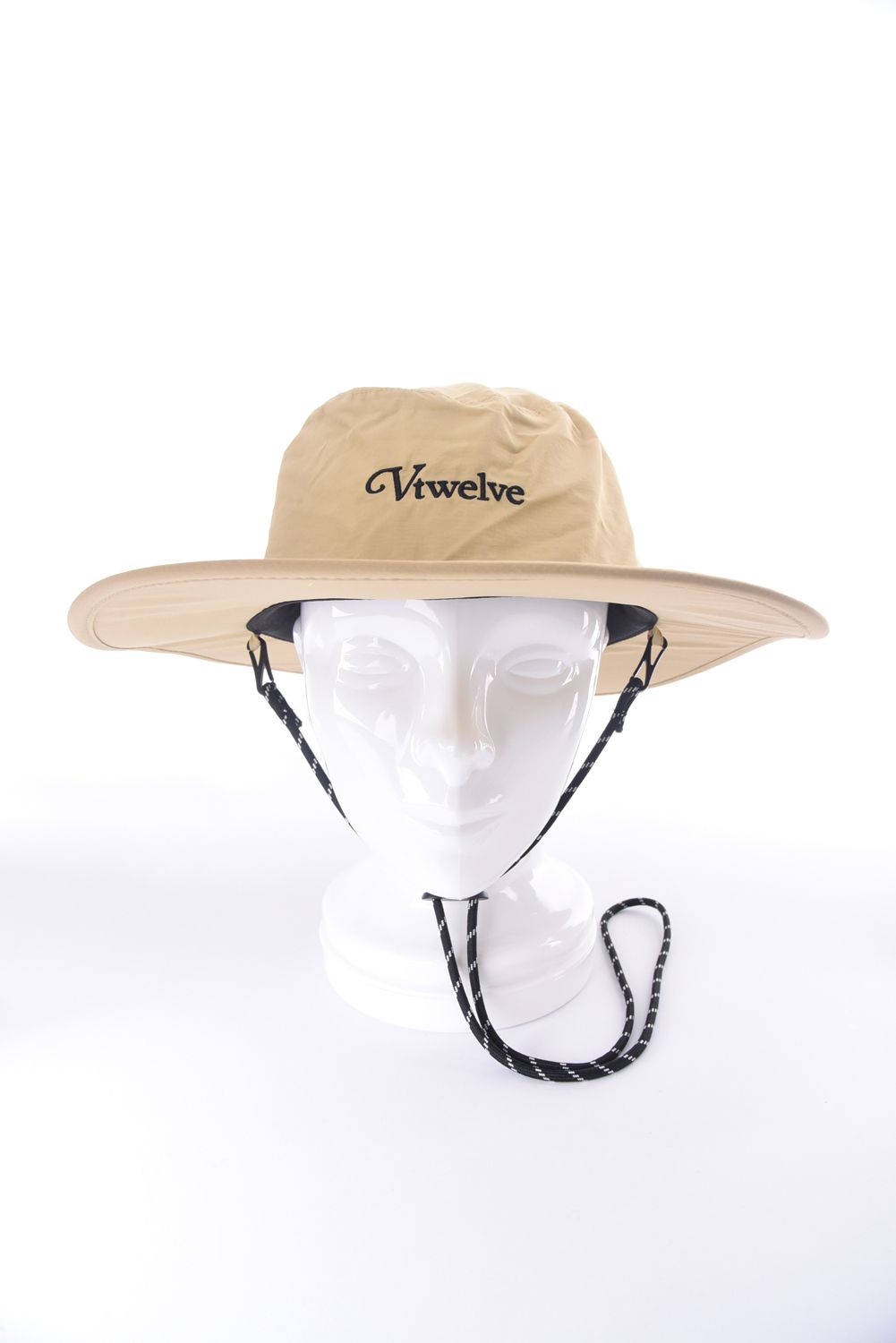 【26SS】 AWA WIDE HAT / ブランドロゴ サファリハット (ベージュ)
