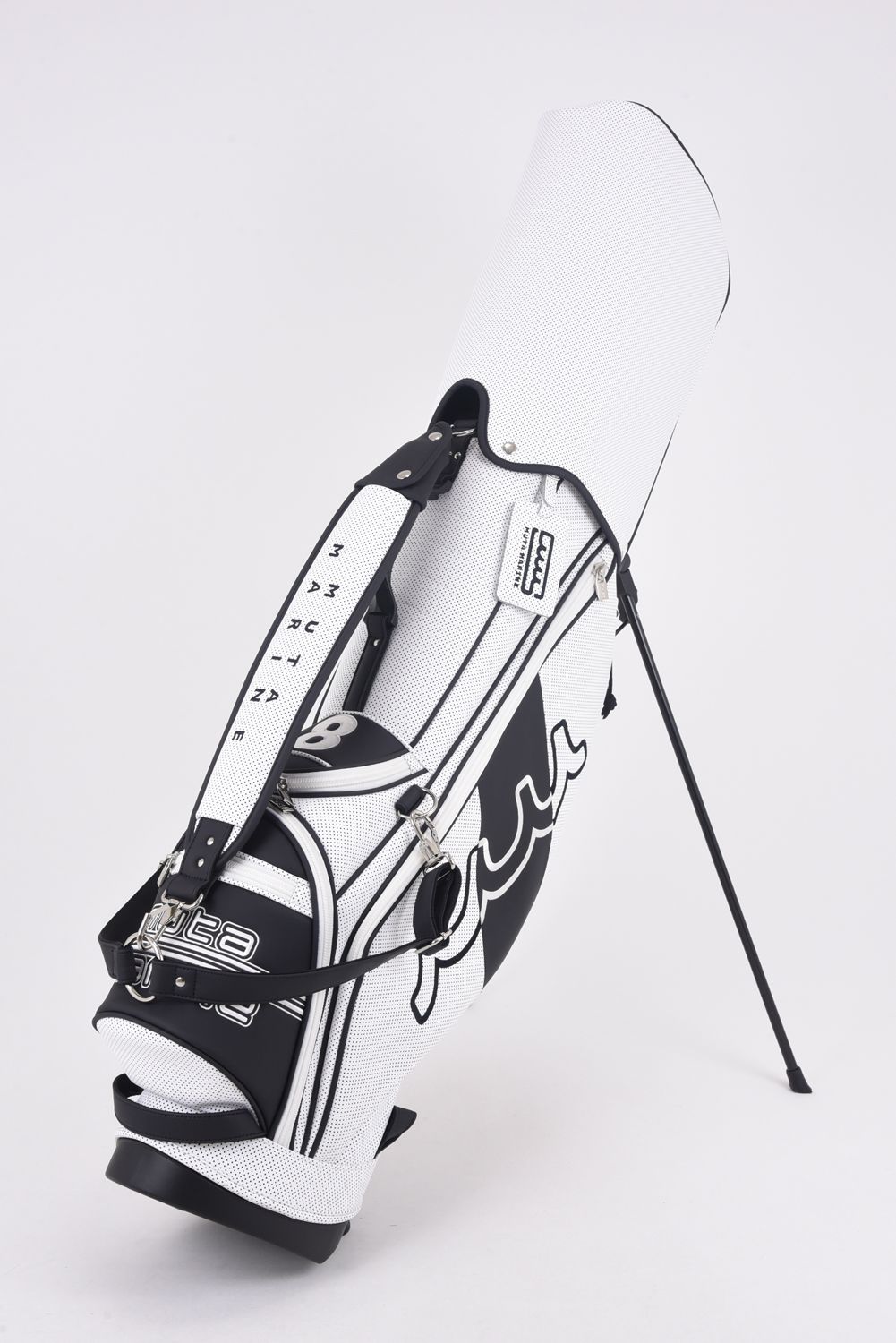 【銀行振込・代金引換不可】【返品・交換不可】 CADDY BAG / CONTINUA バイカラー キャディバッグ (ホワイト)