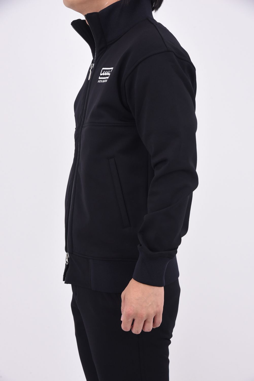 【25AW】 HEAT PERFORMER ZIP UP BLOUSON / HEAT PERFORMA®ツイル 裏起毛 ジップアップブルゾン (ブラック)