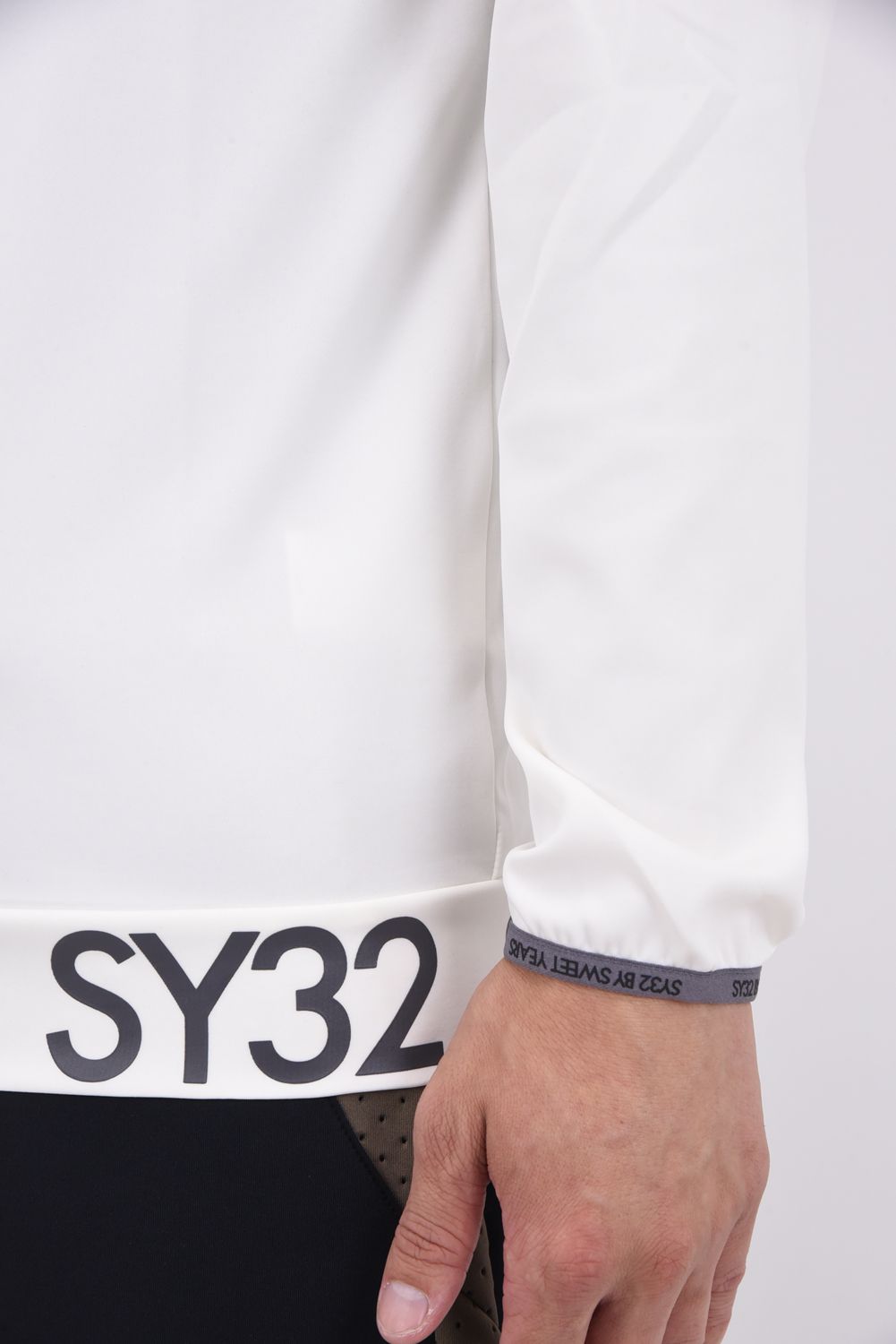【25AW】 MAT NEO PRENE PULL ZIP SWEAT / ハーフジップ スウェット (ホワイト)