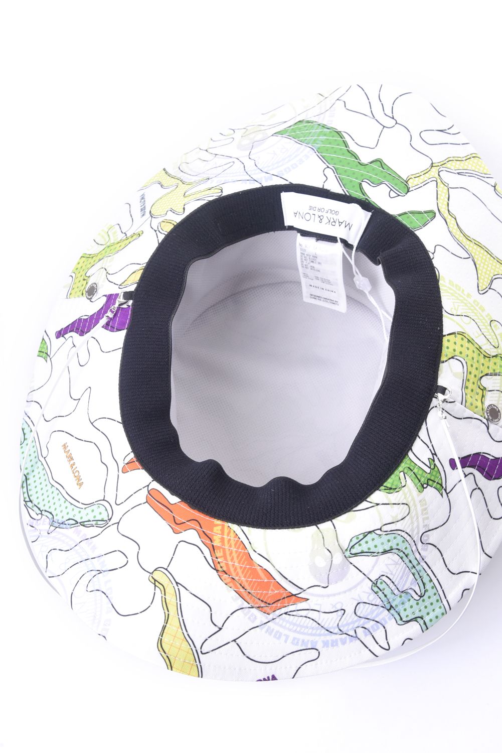 【26SS】 AXON CAMO FIELD HAT / ポリエステルツイル カモフラージュプリント サファリハット (ホワイト)