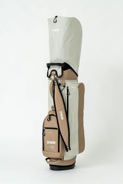 【銀行振込・代金引換不可】【返品・交換不可】  CADDIE BAG / キャディバッグ （ベージュ×ライトベージュ）