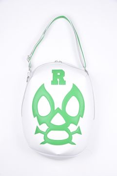 LUCHA SHOES CASE / マスクマン シューズケース ホワイト/グリーン