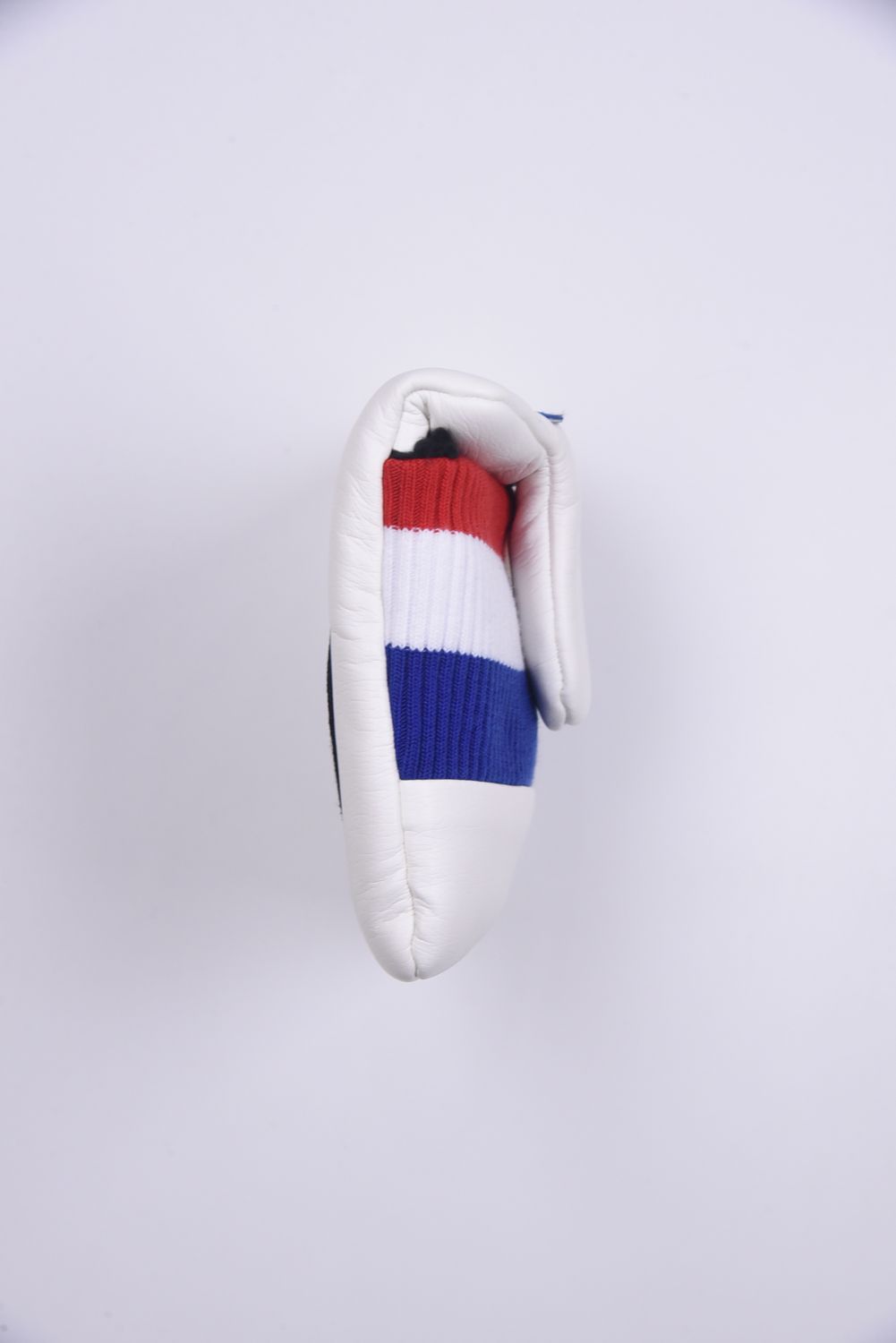 U-LEATHER MALLET PUTTER COVER / シンセティックレザー ワッペン マレット型 パターカバー (ニューポートホワイト)