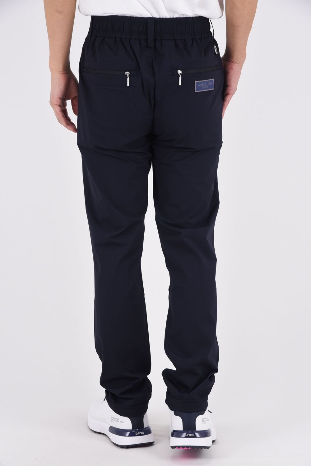 【26SS】 ROGUE AIRFLOW TECH PANTS / 高機能ナイロン パンチングスカルロゴ テクニカルロングパンツ (ネイビー)