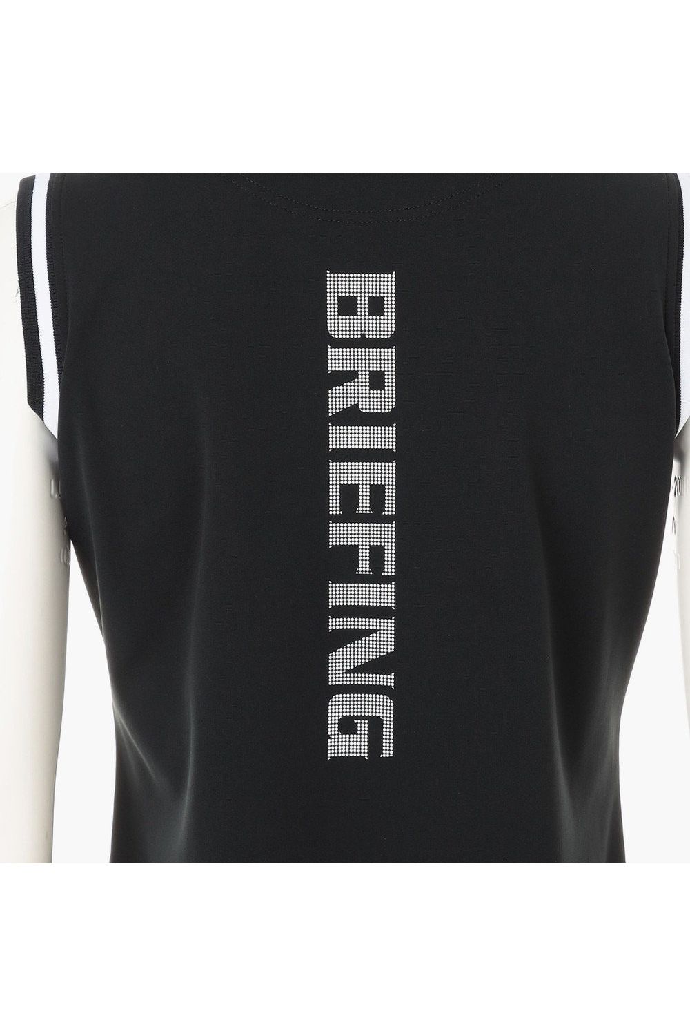 【26SS】【レディース】 WOMEN’S TOUR NS HIGHNECK / ブランドロゴ ノースリーブ ハイネックトップス (ブラック)