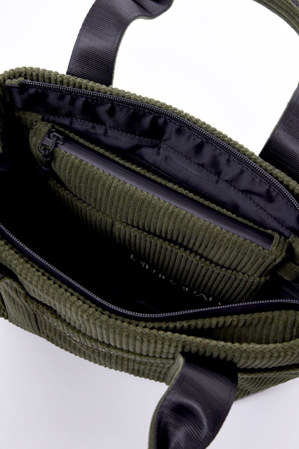 【26AW】 Corduroy 2WayTote BagSMALL / トートバッグ (カーキ)