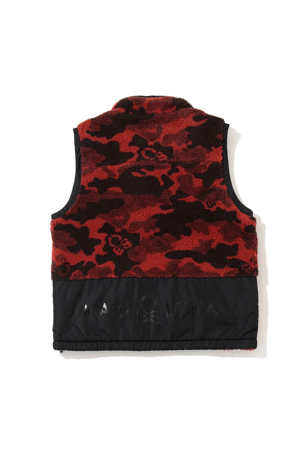【2026AW 木村拓哉さん着用】 MERCURY CAMO BOA FLEECE VEST / カモフラジャカード ボアフリースベスト (ブラウン)