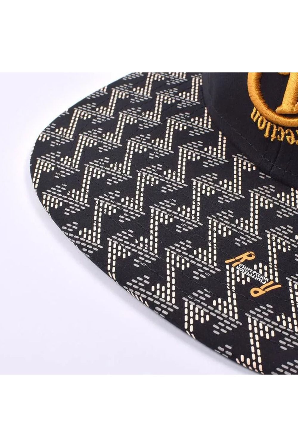 【26SS】 GM BRIM PUNCHING MESH CAP FLAT / パンチングメッシュ フラットキャップ (ブラック)