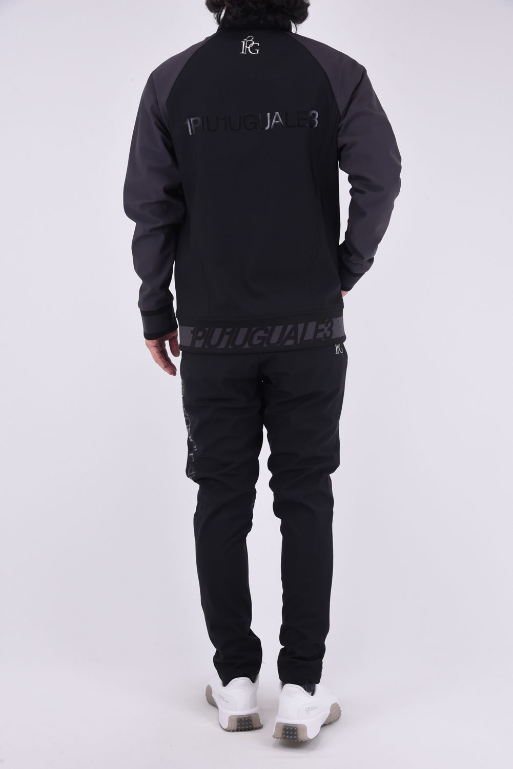113 GOLF TRACK PANTS / ハイゲージトリコット トラックパンツ (ブラック)