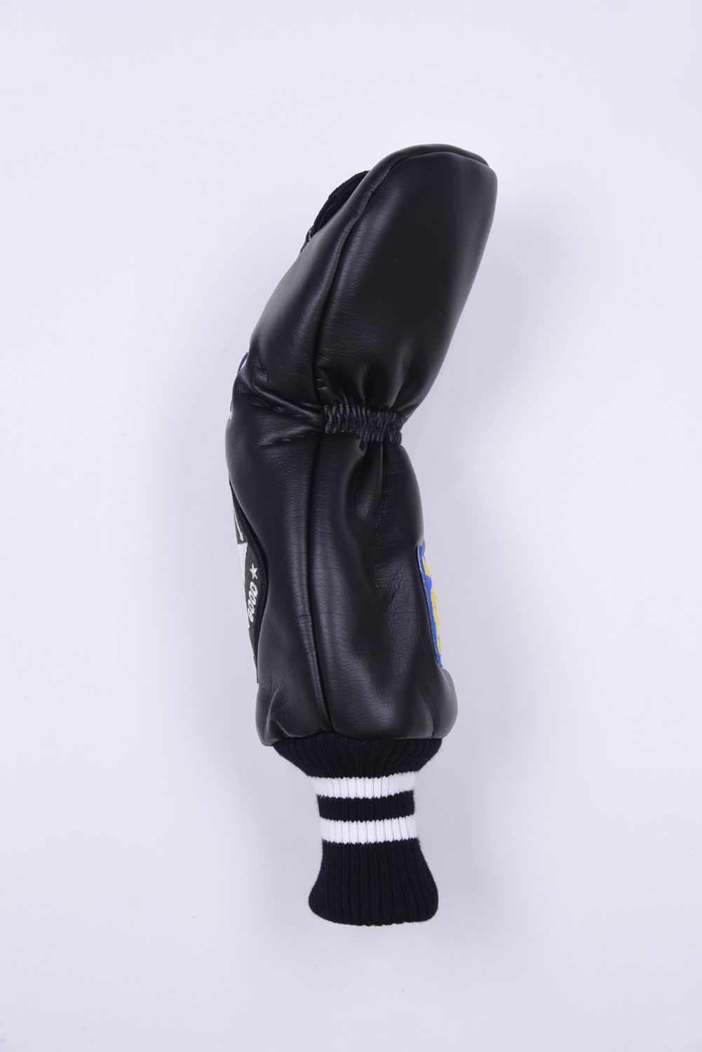 U-LEATHER FW COVER / シンセティックレザー ワッペン フェアウェイ ウッドカバー (ハンティントンブラック)