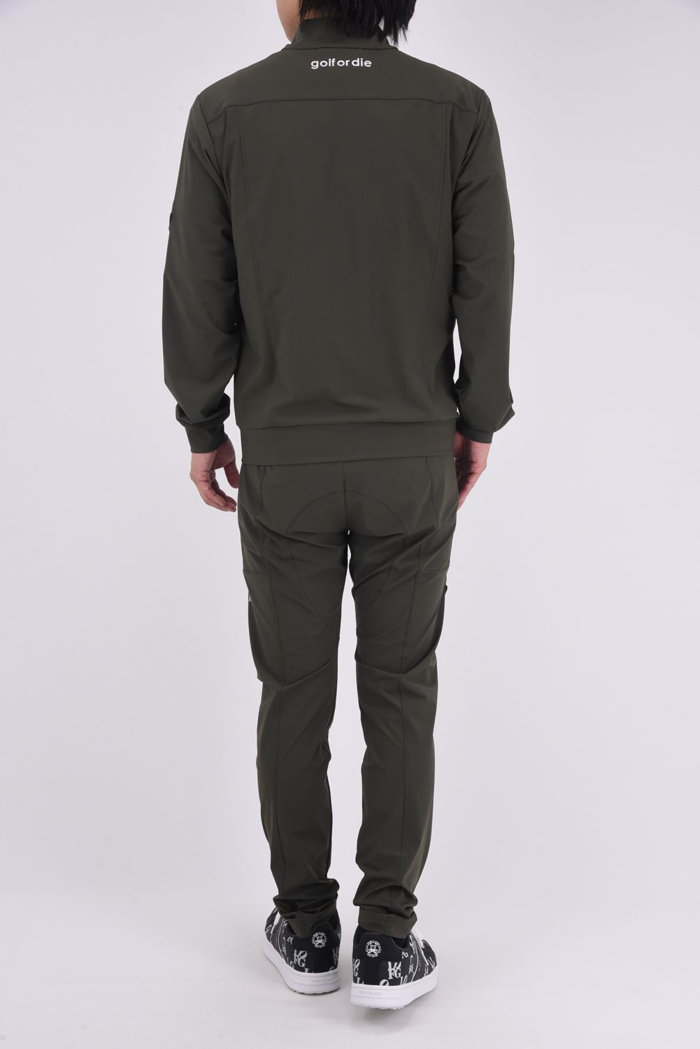 【2025AW】 S.I.D HYPER STRETCH JACKET / リフレクターロゴプリント シリコンワッペン テクニカルジャケット (カーキ)