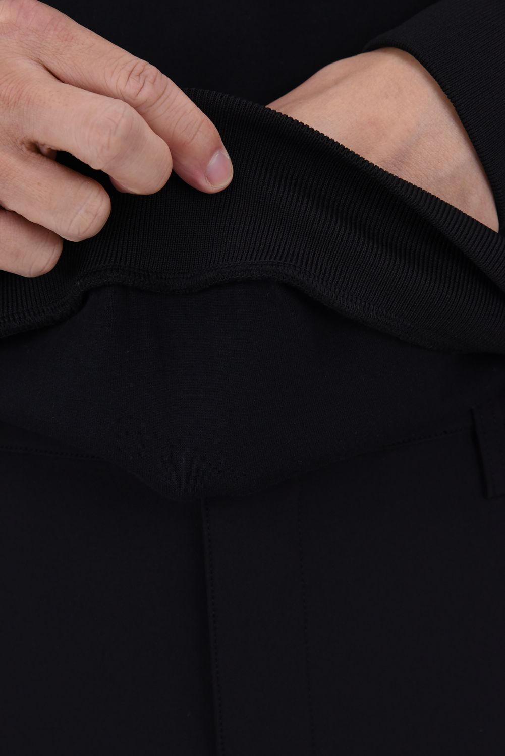 【26AW】 BACK AWA PARKA / バックロゴ プルオーバーフーディー (ブラック)
