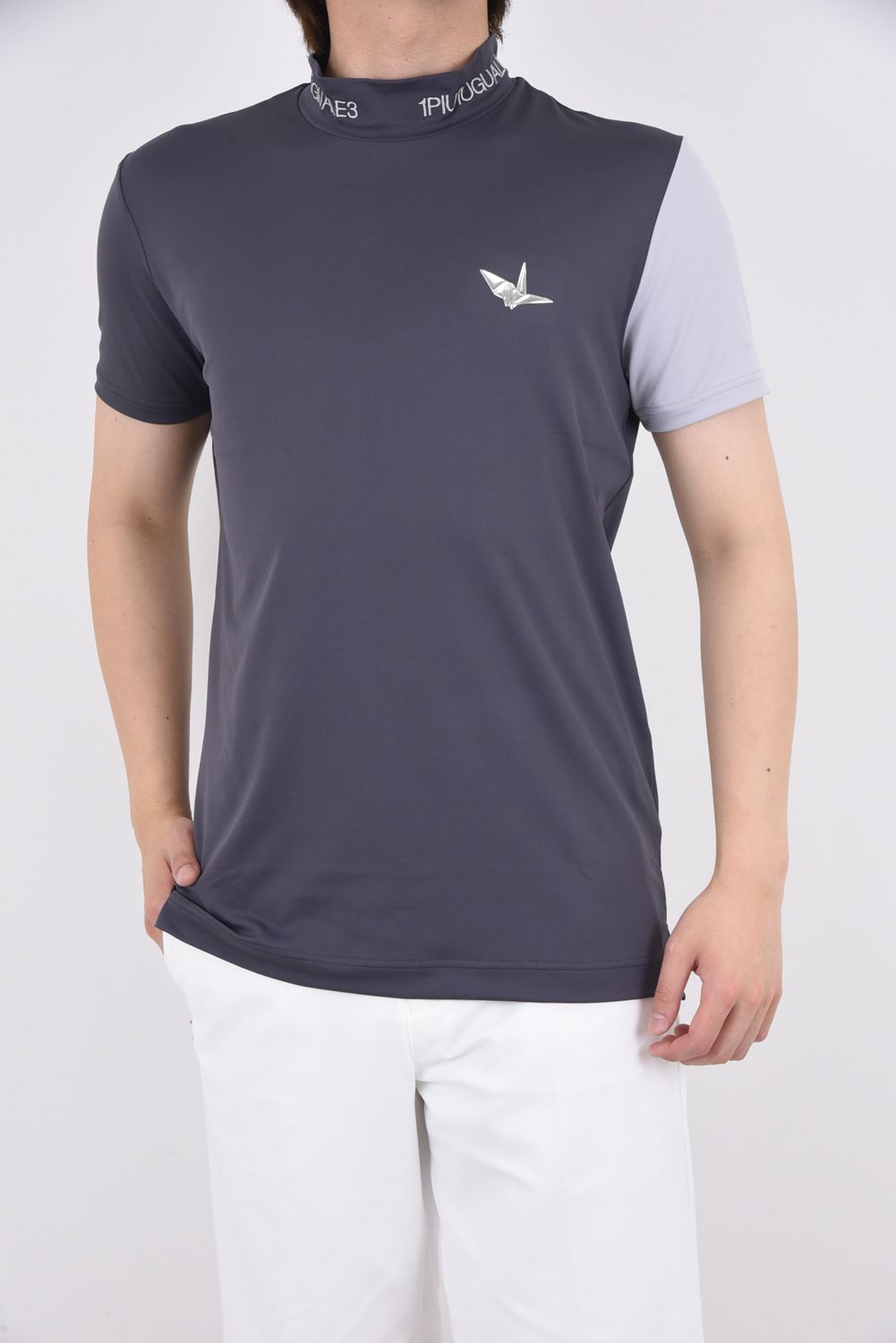 1PIU1UGUALE3 GOLF - 【1PIU1UGUALE3 ADP GOLF】 S/S MOCK NECK