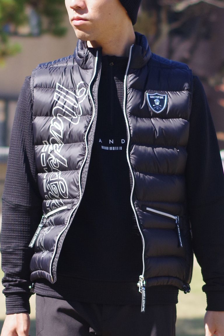 MARK&LONA - PRIMUS LIGHT DOWN VEST / ダイナミックロゴ レギュラー  