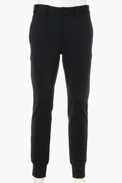 【25AW】 MEN'S 3D LOGO JOGGER PANTS / 3Dロゴ ストレッチジャージ ジョガーパンツ (ブラック)