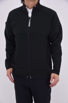 【25AW】 MEN'S WR KNIT BLOUSON / 超撥水糸 ハイネックニットブルゾン (ブラック)
