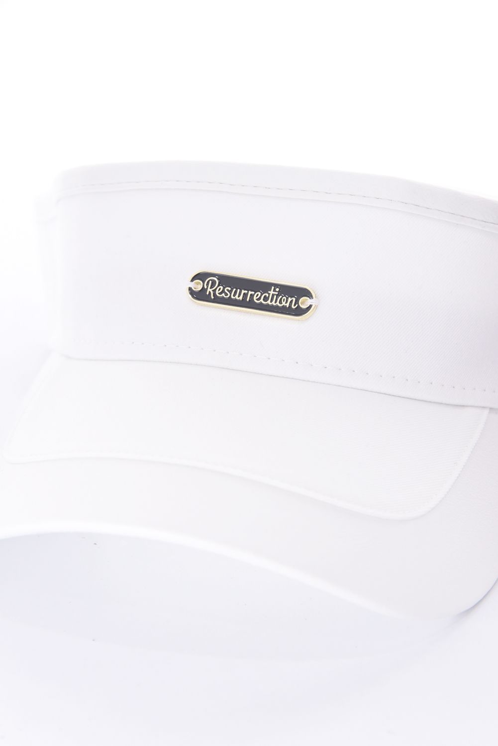 HYBRID 2TONE SUNVISOR / 異素材切り替え ツートーンサンバイザー (ホワイト)