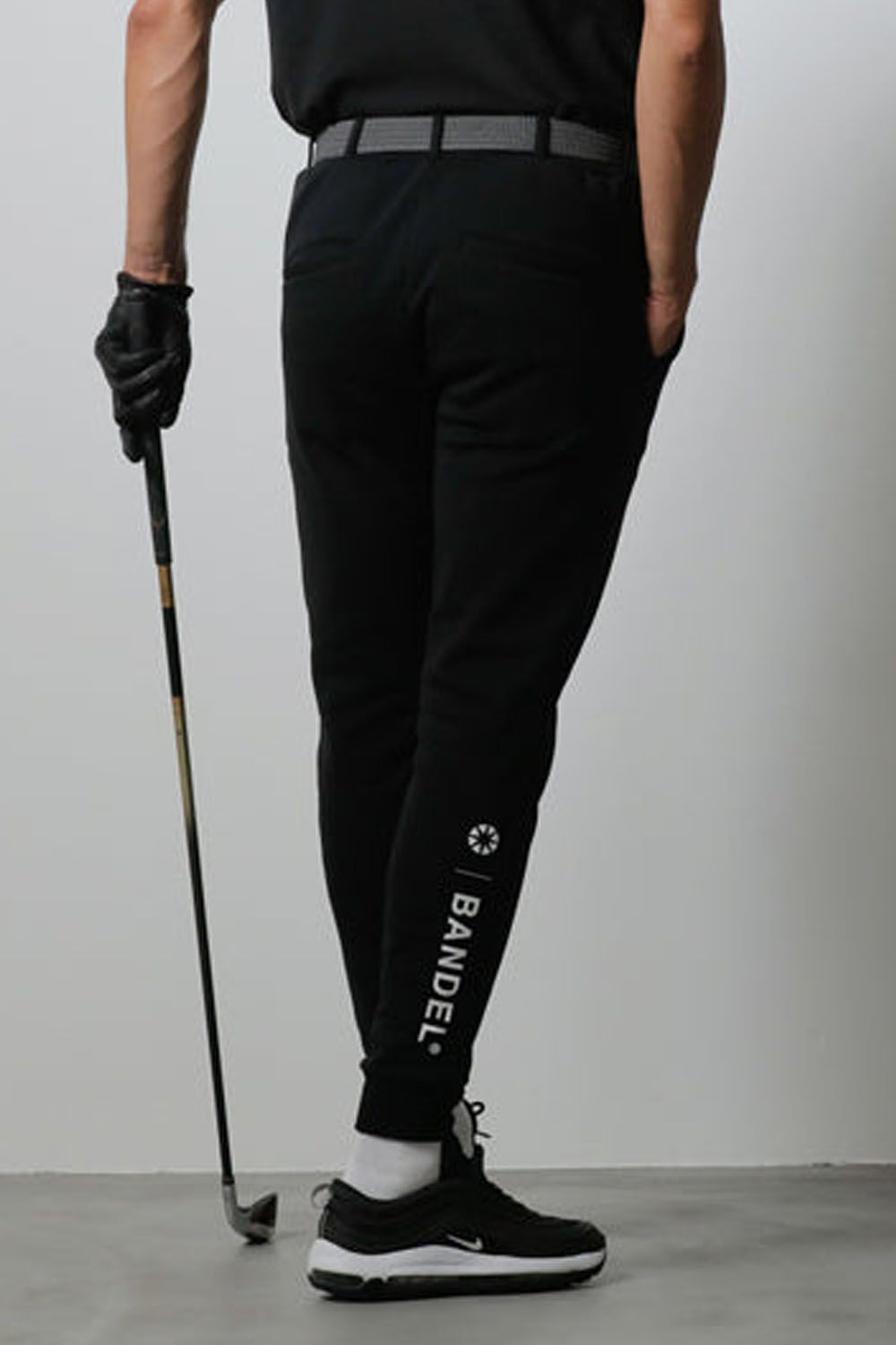 BASIC LONG PANTS MENS / テックスブリッド リブパンツ (ブラック)