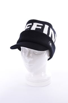 【26AW】 MEN’S WR WOOL KNIT WORK CAP / ブランドロゴ ワークキャップ (ブラック)