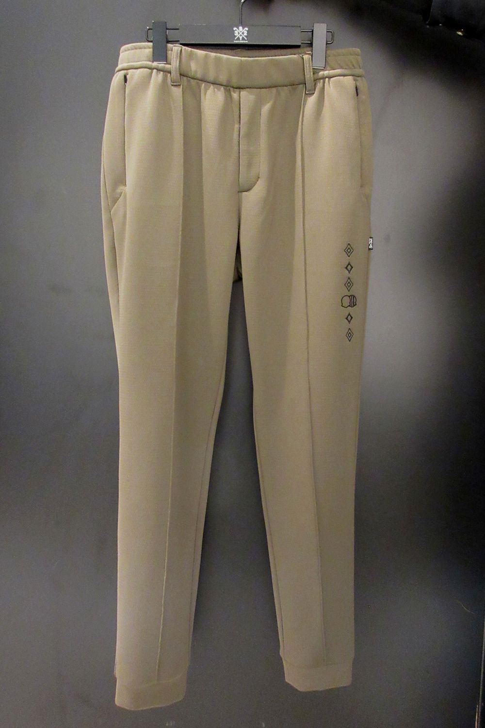 【26AW】 DOUBLE MESH KNIT LONG PANTS / メッシュ ロングパンツ (カーキ) (10月上旬入荷予定）