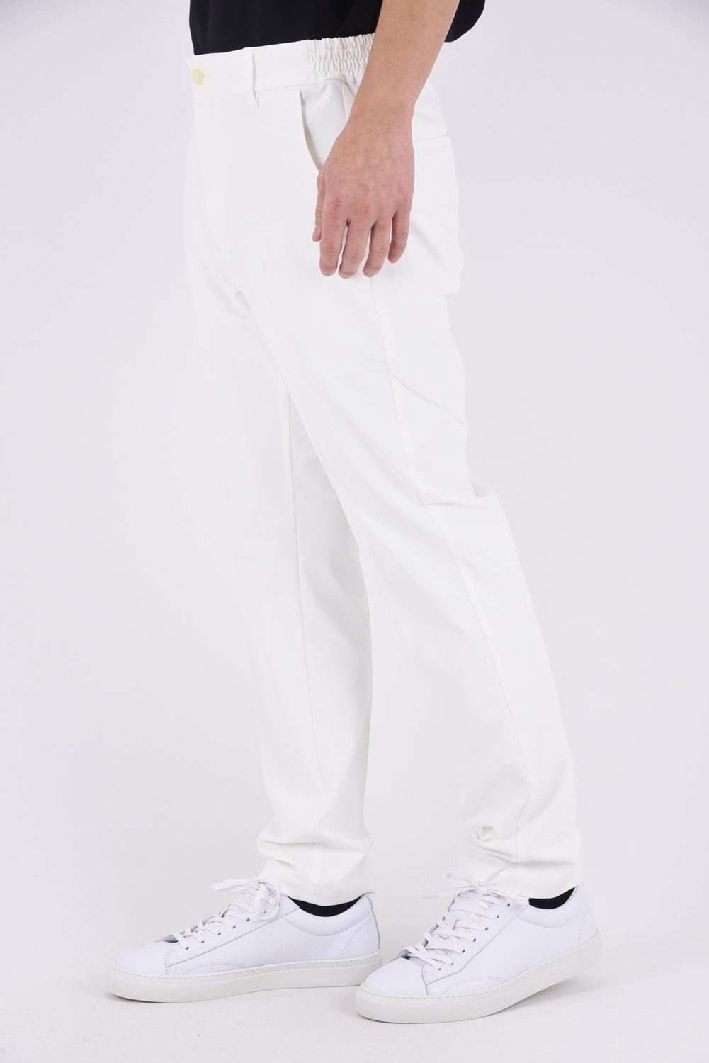 【26SS】 BASIC LONG PANTS / ベーシック ロングパンツ (ホワイト)*