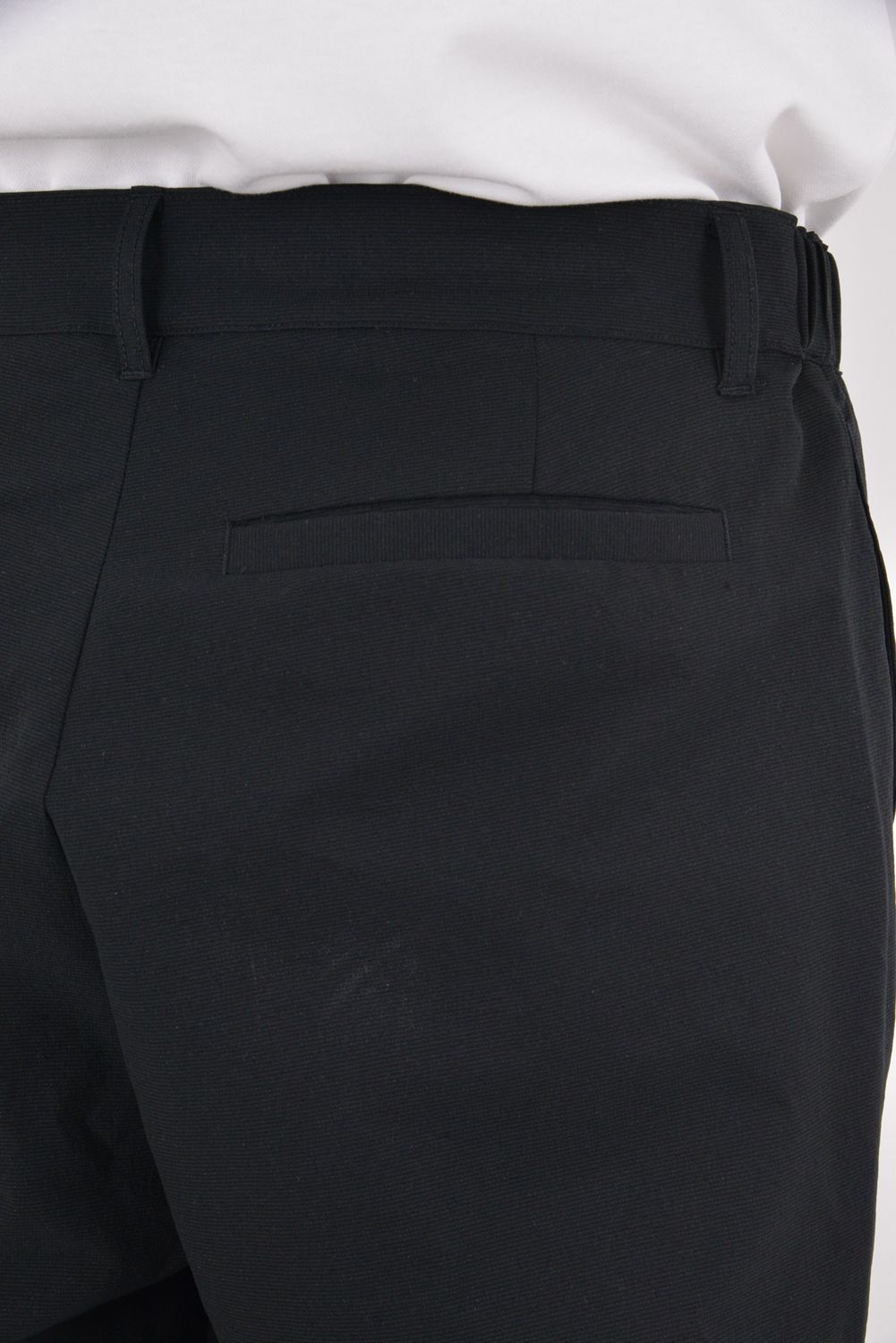 【26SS】 DVG LOGO HALF PANTS / ブランドロゴ イージーケア ショートパンツ (ブラック)