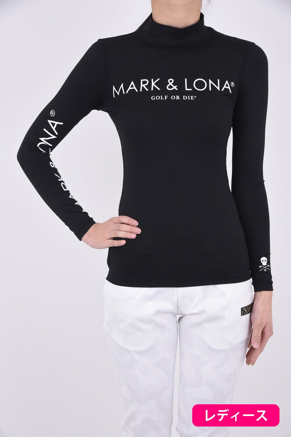 MARK&LONA - ICON UNDER / ジャージロメリーナ ブランドロゴ モック