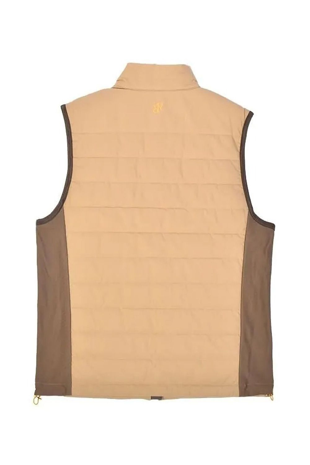 【25AW】 TWO-TONE PADDED VEST / 2トーン パデット ベスト (ベージュ/カーキブラウン)*
