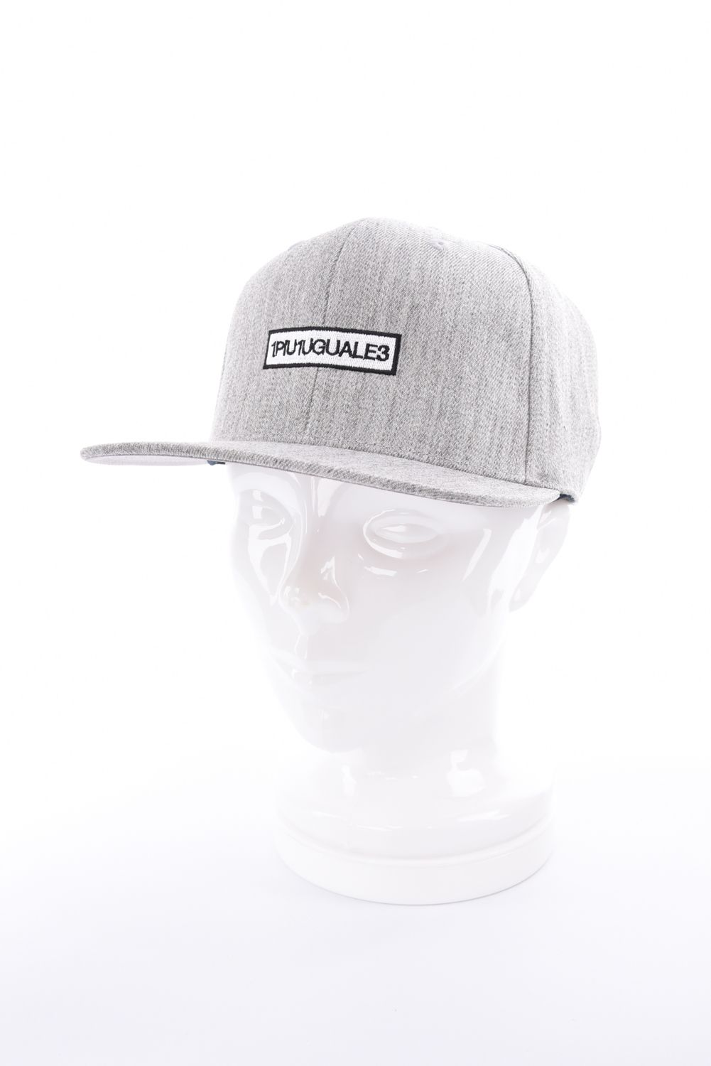 【26AW】 PREMIUM SNAPBACK 113G LOGO CAP / スナップバック フラットキャップ (グレー)
