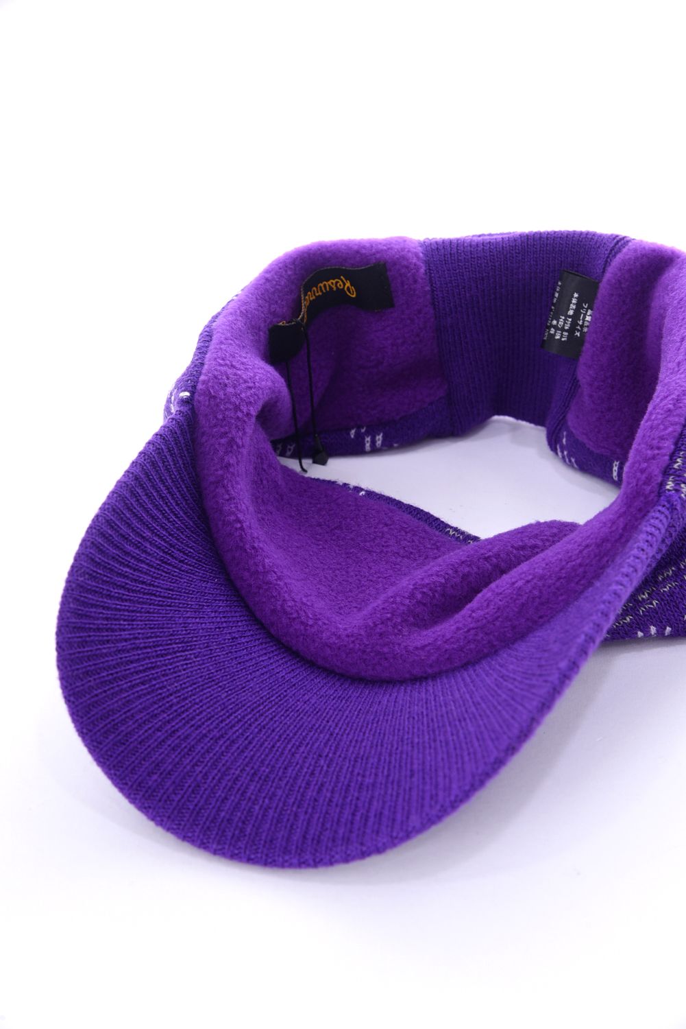 Resurrection - GM KNIT SUNVISOR / ブランドオリジナルテキスタイル ニットサンバイザー (パープル) | GOSSIP  GOLF