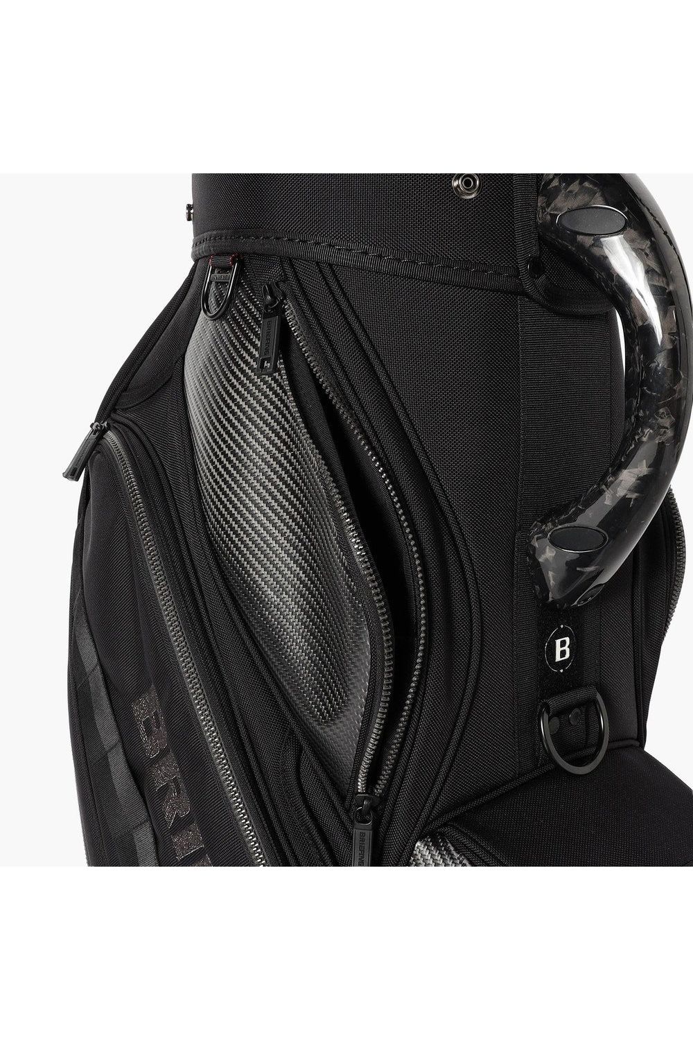 【26SS】【銀行振込・代金引換不可】【返品・交換不可】 CR-12 PREMIUM CARBON / プレミアムカーボンコレクション カートタイプ キャディバッグ (ブラック)
