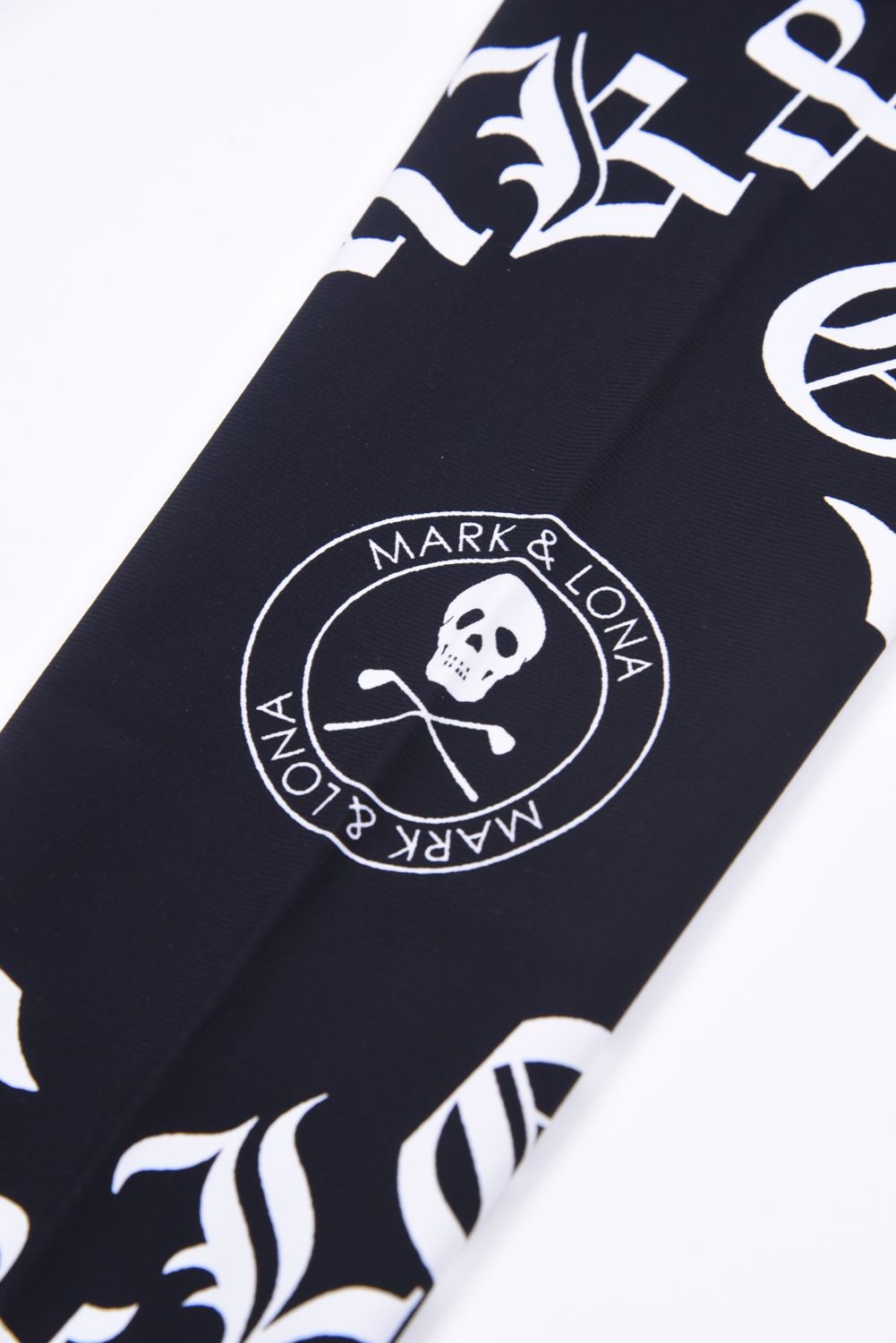 【26SS】【ユニセックス】 SOVEREIGN UV ARM SLEEVE / レターフォントロゴ アームカバー (ブラック)