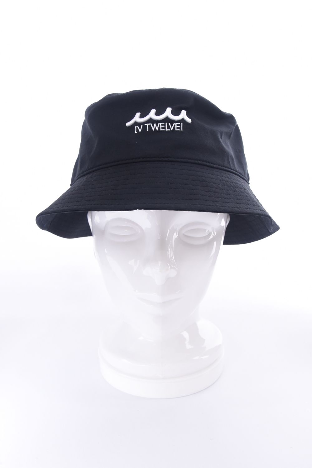 MU12 HAT / ムータマリン ヴィトゥエルヴ コラボ バケットハット (ブラック)