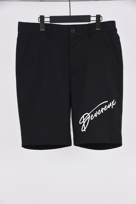 【26SS】 DVG LOGO HALF PANTS / ブランドロゴ イージーケア ショートパンツ (ブラック)