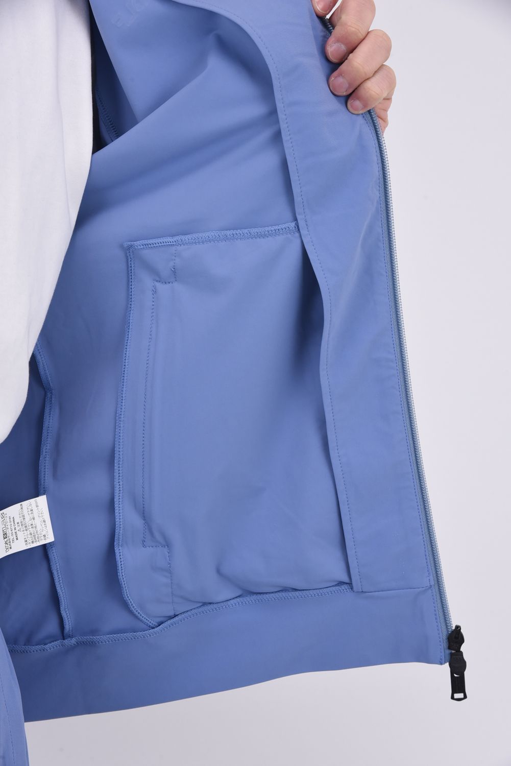 【26SS】 CARVICO STRECH JK / カルビコ ストレッチ ジップアップジャケット (ブルー)