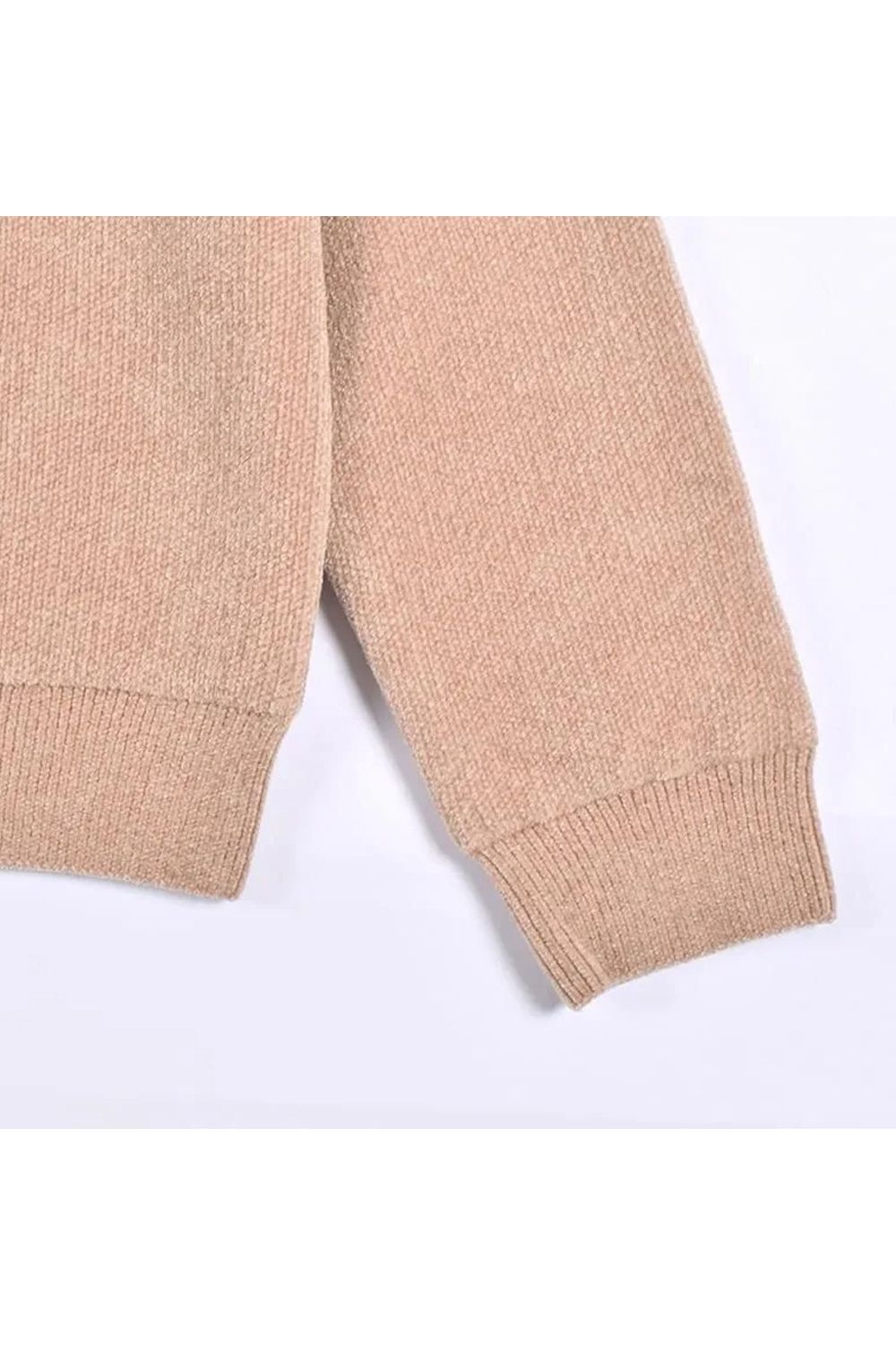 【26AW】【レディース】 AIRSHUT MOLE YARN HIGH NECK KNIT / モールヤーン 防風裏地 ハイネックニット (ベージュ)*