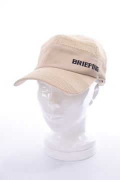 MENS STRAW CAP / ロゴ ストローキャップ ベージュ