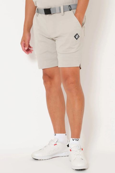 【26SS】 SNEAK SHORTS / ネオンカラーメッシュ ショートパンツ (ベージュ)
