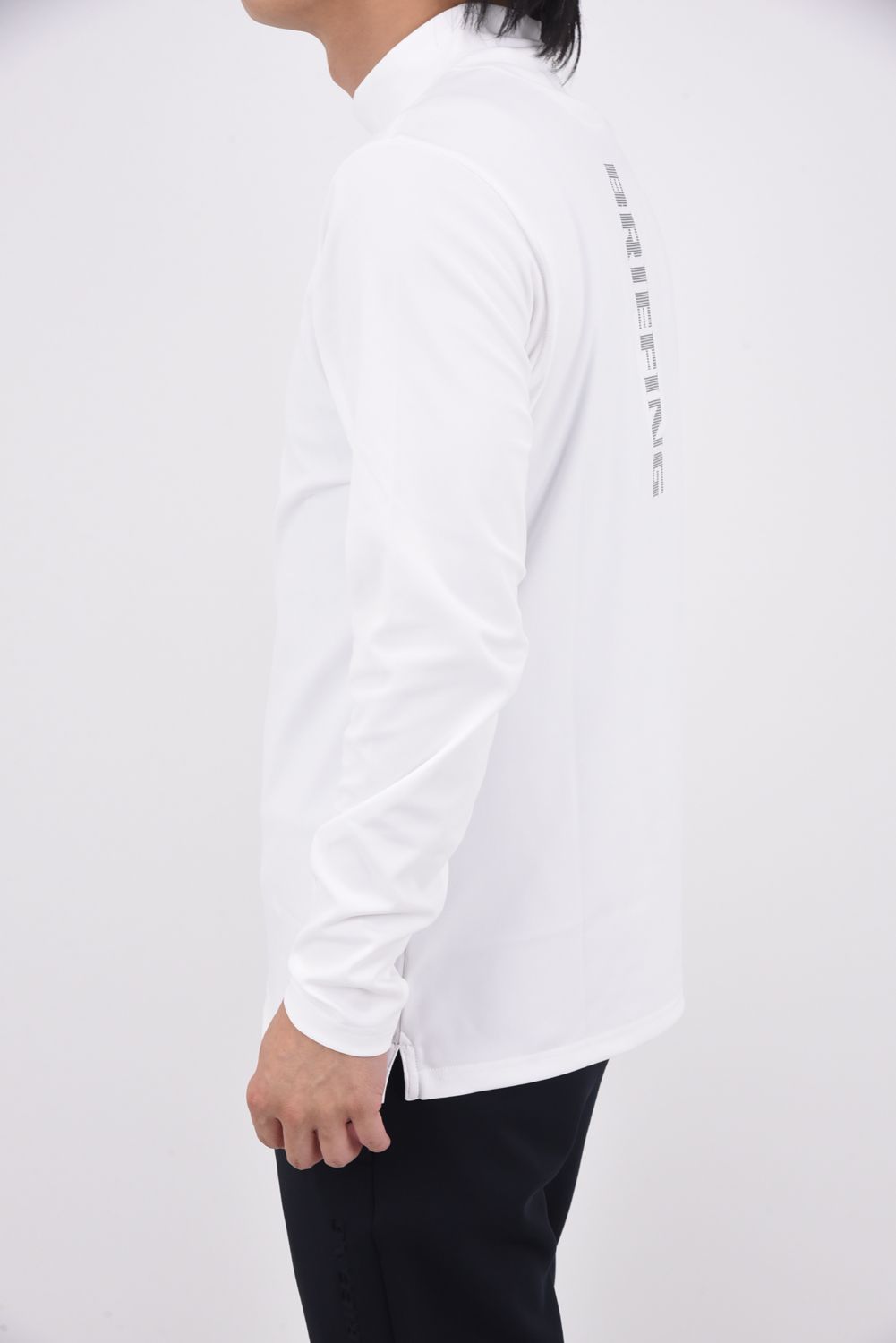 【25AW】MEN'S TOUR LS HIGHNECK / ロングスリーブ モックネック (ホワイト)