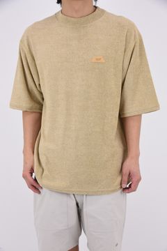 【26SS】 3.6PILE Mockneck SS / 3.6パイル モックネックTシャツ (ベージュ)