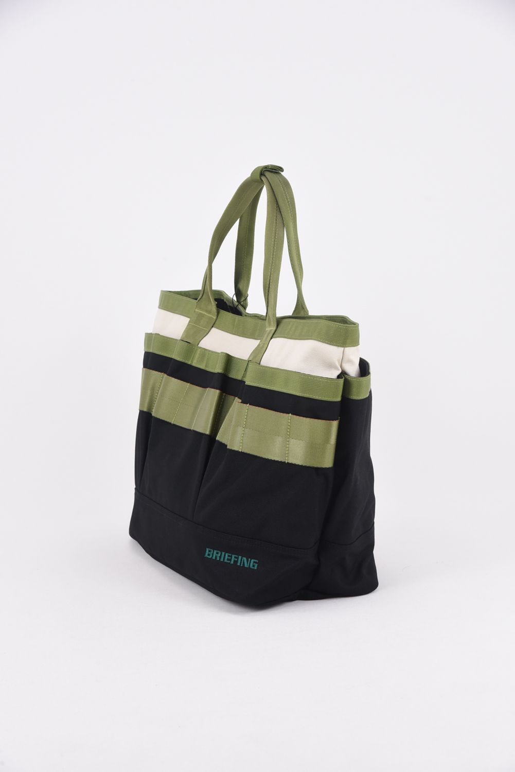 TOOL TOTE WL / トール トートバッグ (ブラック×アイボリー)