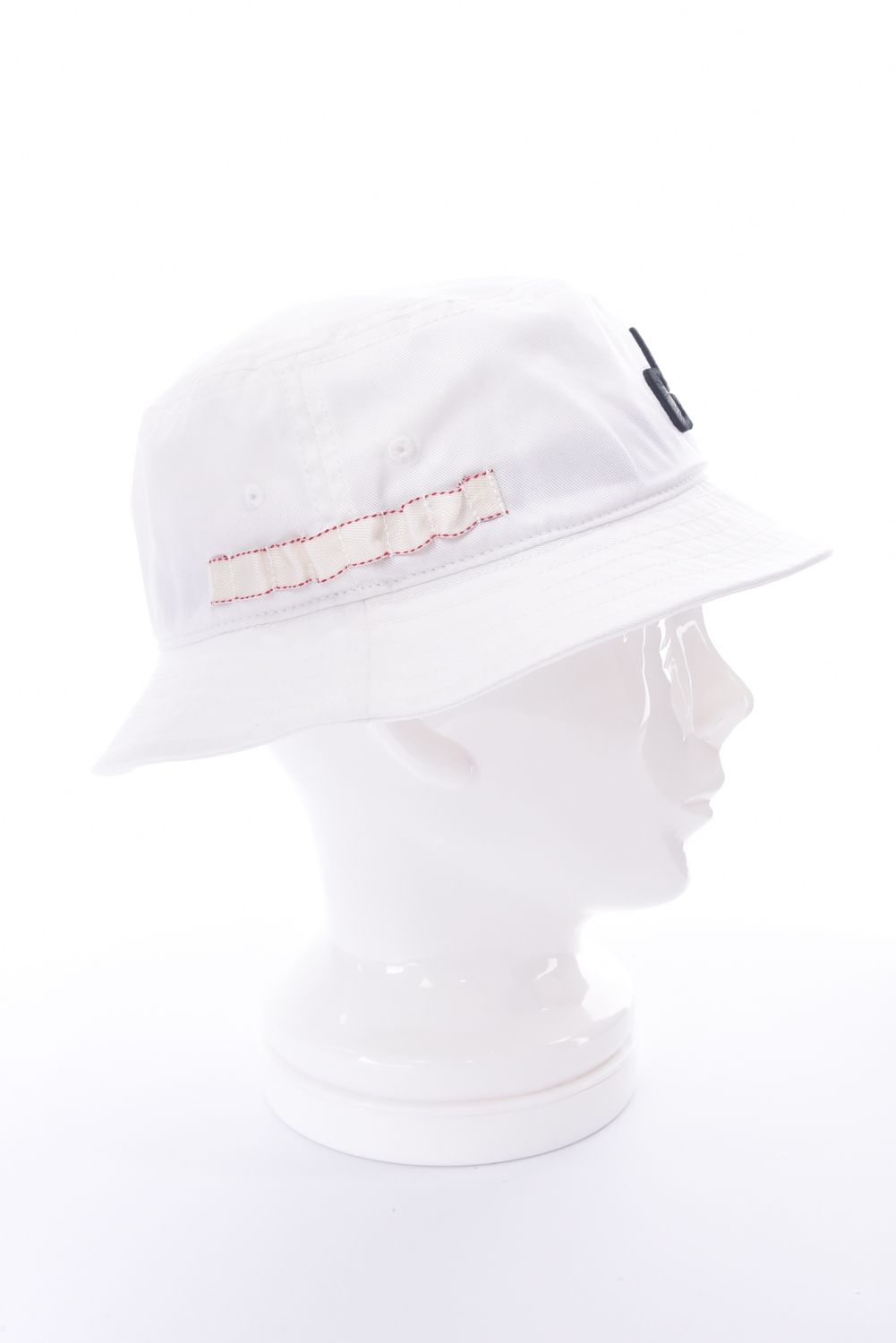 【26SS】 MEN’S BG LOGO HAT / BGロゴ バケットハット (ホワイト)