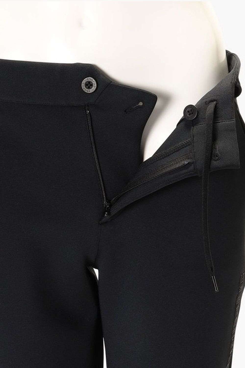 【26AW】【レディース】 WS STITCHED 3D LOGO SLIM PANTS / ステッチ ロゴ スリム パンツ (ブラック)