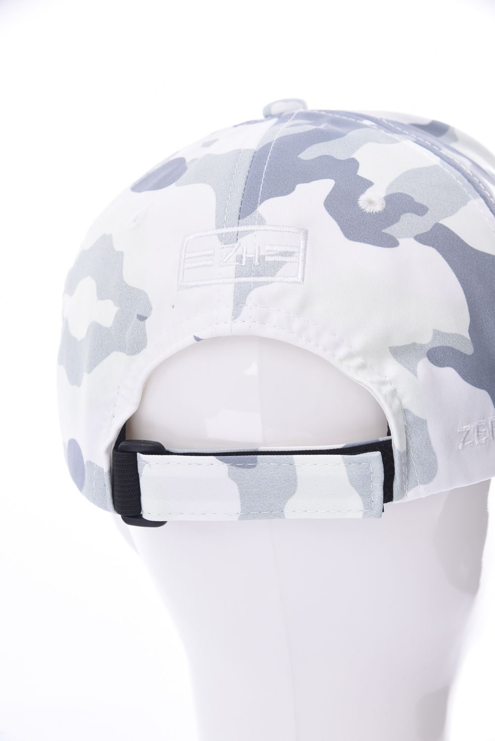 Camo Cap ZHG-CAP /  ブランドロゴ カモフラ柄 キャップ ホワイト