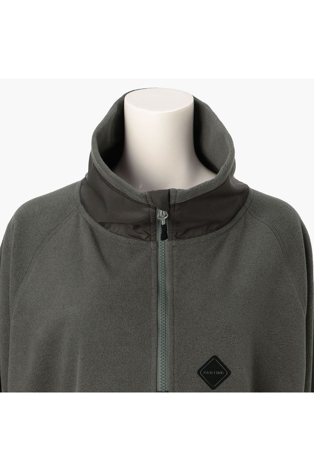 【26AW】【レディース】 WOMEN’S MICRO FLEECE HALFZIP TOP / ポーラテックマイクロフリース ハーフジップ スタンドカラージャケット (グレー)