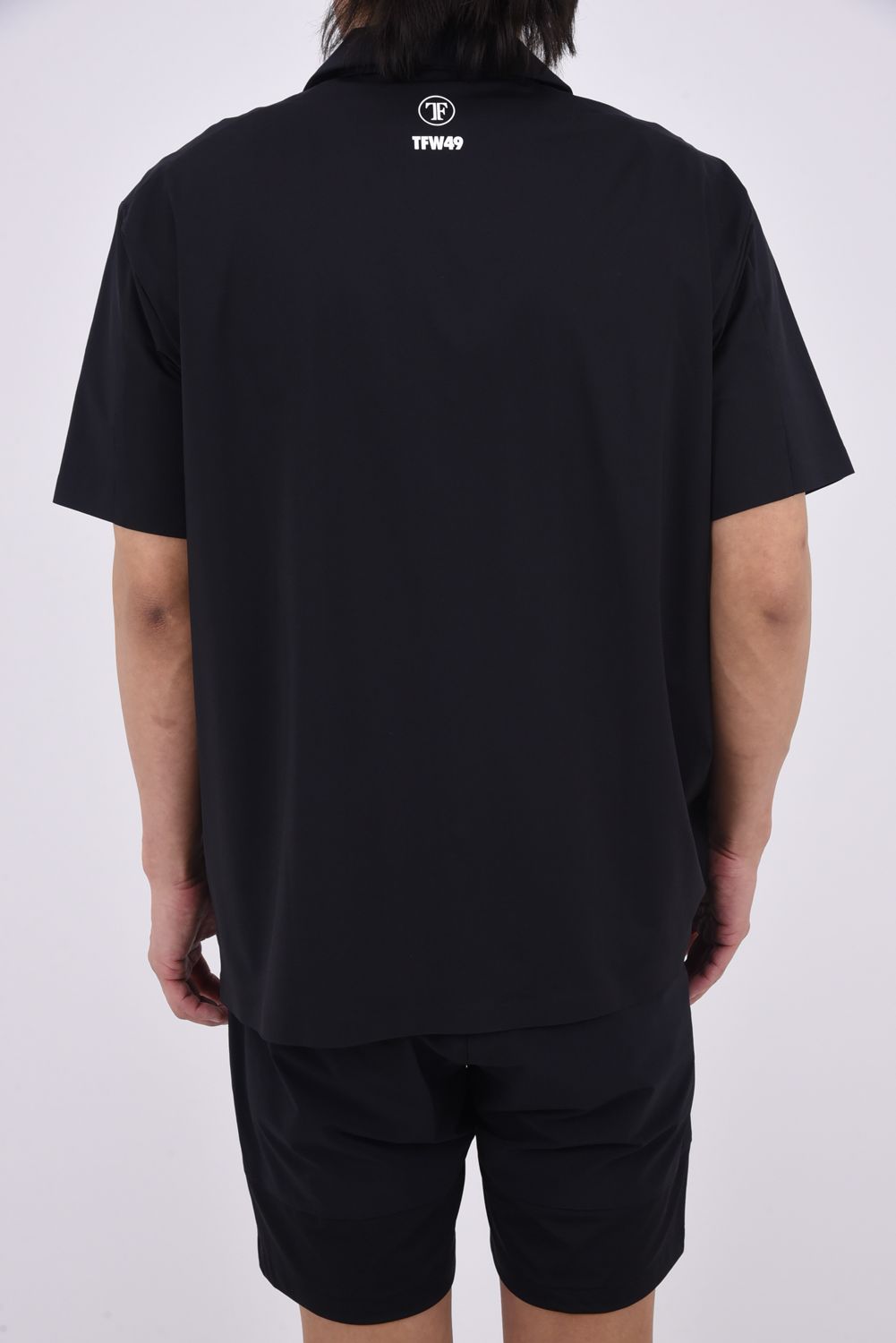 TFW49 - 【26SS】 COMBINATION OPEN COLLAR SHIRT / 異素材切り替え