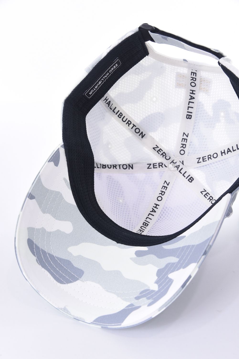 Camo Cap ZHG-CAP /  ブランドロゴ カモフラ柄 キャップ ホワイト