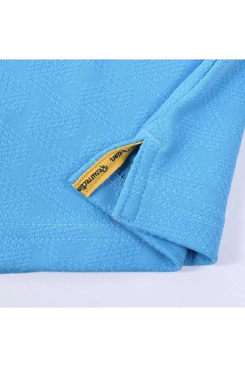 【26SS】【レディース】 WOMENS GM JACQUARD MOCK NECK / オリジナルテキスタイル モックネックTシャツ (スカイブルー)*