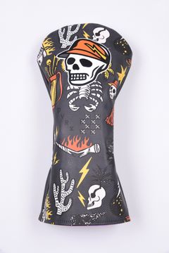 【26SS】 DVG OUT OF BOUNDS DR HEAD COVER /  アウトオブバウンズ ドライバー ヘッドカバー (グレー)